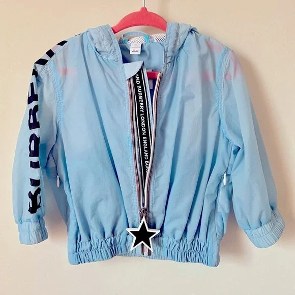 Burberry Brand Burberry Jacket Kids Blue BRAND NEW :: Burberry